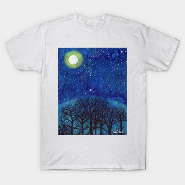 'Blue Ridge Ruminations #11' T-Shirt by jerrykirk